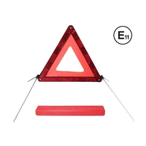 Elakadásjelző háromszög E jelzéssel