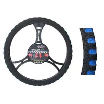 Kormányvédő kék szivacsos 37-39 cm