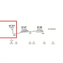 Kipufogócső Y, Fiat Ducato, Talento, Citroen C25, Peugeot J5, 1.8-2.5, 1981-1994.06