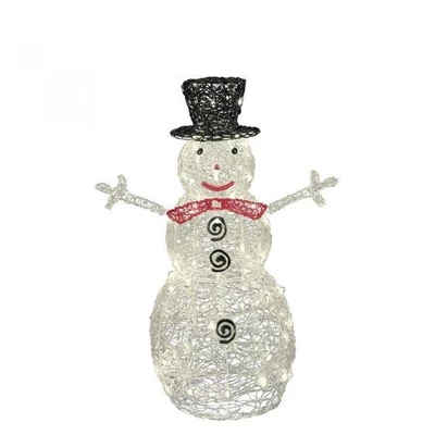 Világító hóember KDA 9 akril