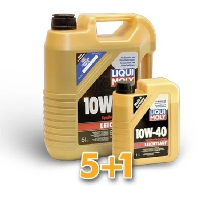 Liqui Moly  Leichtlauf 10W-40 motorolaj 5+1 Liter