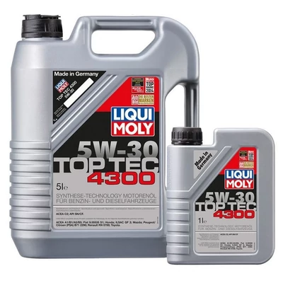 Liqui Moly Top Tec 4300 5W-30 motorolaj 5+1 Liter