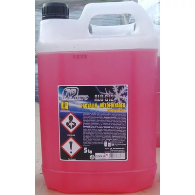 JP AUTO ALU G12 piros Fagyálló koncentrátum 5KG