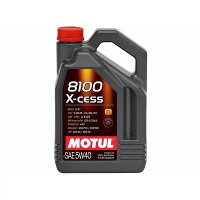 MOTUL 8100 Xcess 5W40 4 liter motorolaj