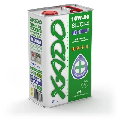 XADO SEMI-SYNTHETIC 10W40 4L SL/CI-4 motorolaj