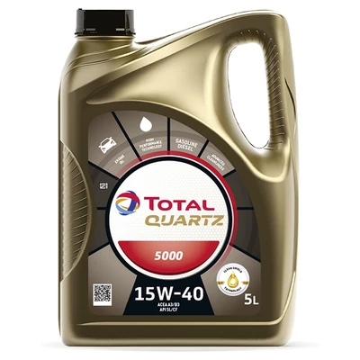 TOTAL QUARTZ 5000 15W40 4 LITERES motorolaj