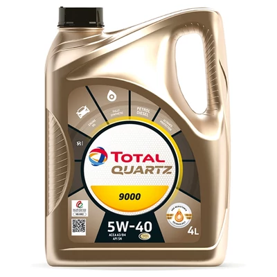 TOTAL QUARTZ 9000 5w40 4 Liter motorolaj