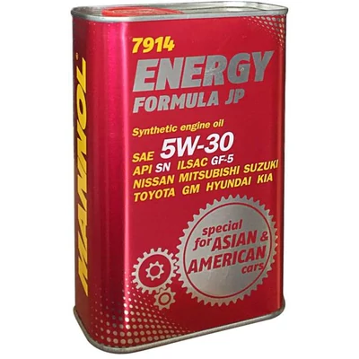 MANNOL ENERGY FORM JP/METAL 4L 7914 fémdobozos 5W-30 SN JAPÁN