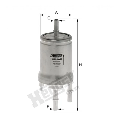 Hengst Üzemanyagszűrő H280WK