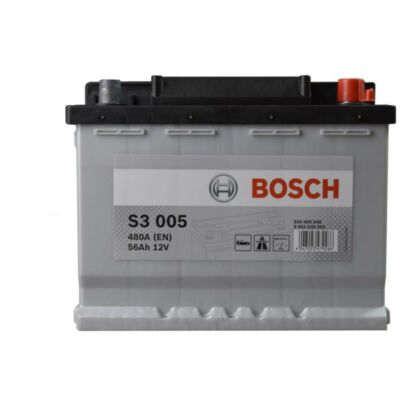 Bosch S3 - 12v 56ah - autó akkumulátor - jobb+ (0092S30050)