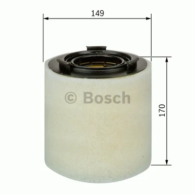 Levegőszűrő Bosch F 026 400 391