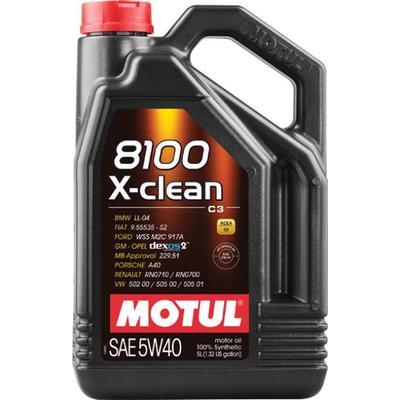 MOTUL 8100 Xclean 5W40 5 liter motorolaj