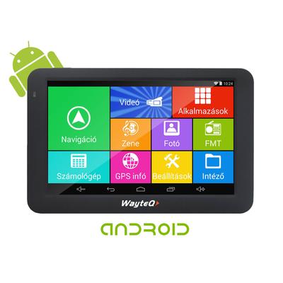 WayteQ x995 Android GPS navigáció